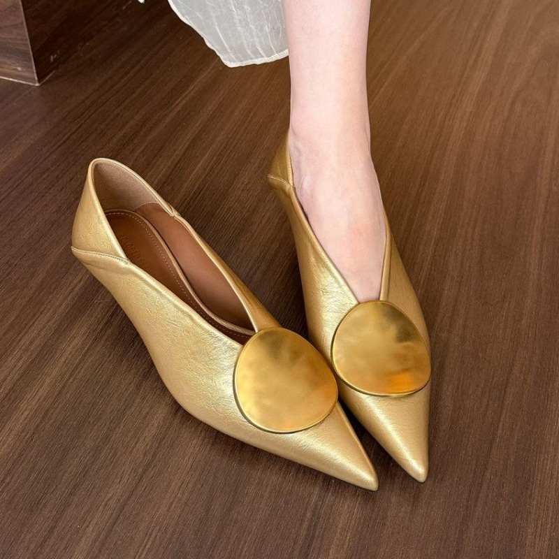 Heels - 2025 Spring Summer Pointed Toe Footwear