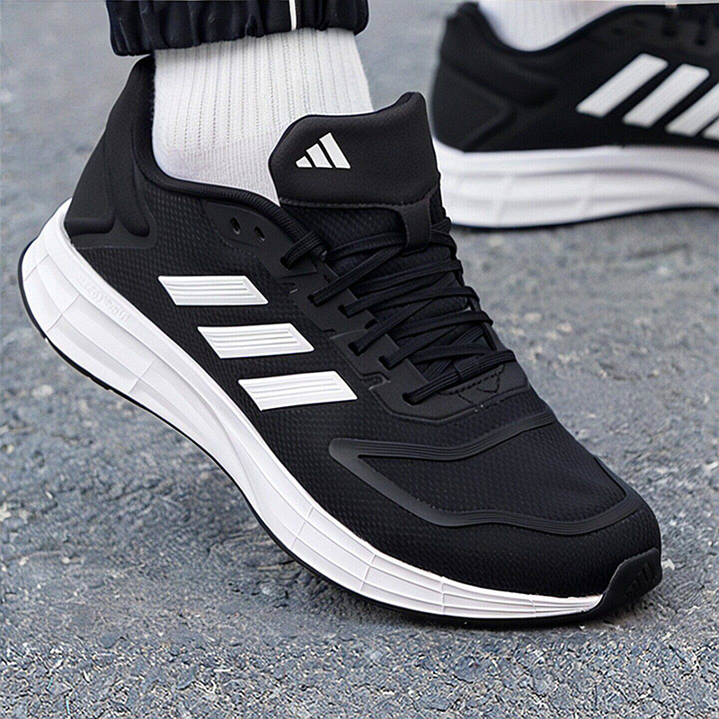 Adidas KJ4020 Mens Athletic Tr - Knit Fabric Lace Up Sneakers review and price