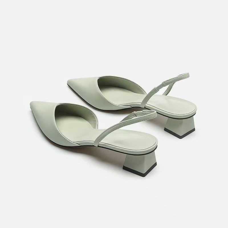 2026 Green Low Heel Strap High - Sandals review and price